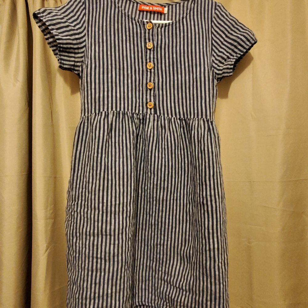 Pyne and Smith Indigo Stripe